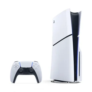 SONY PlayStation 5 Slim Disc Console - 1TB SSD, 4K 120fps Gaming with Blu-ray Drive, Ray Tracing, Tempest 3D Audio & DualSense Haptic Feedback